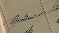 Crew list showing Roger's port of origin as Melbourne