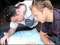 Studying the route