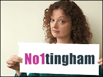 The three slogans for Nottingham