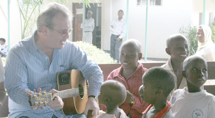 Richard Moore in Tanzania