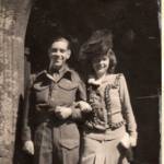 War Time wedding in Silverton, Dorothy and Cyril
