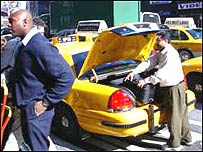 Taxi v New Yorku