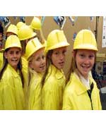 Ysgol Heol-y-Celyn, Kate Pritchard, Jessica Davies, Kathryn Williams a Leah Richards