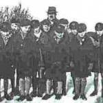 Latham Road Junior School- the teacher with us was Mr Durrant and I am 2nd from the right