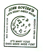 John Govier's Late Night Radio Show stamp