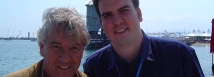 Nev with Basic Instinct director Paul Verhoeven