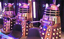 Picture of some Daleks