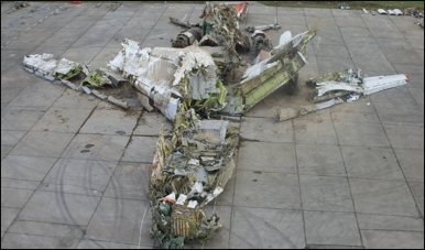 Реконструкція літака президента Леха Качинського Ту-154М