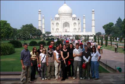 India trip. Photo courtesy of Ellie White.