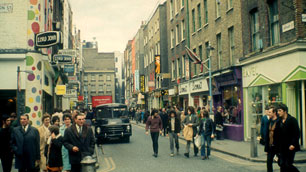 London's Carnaby Street during the 1960s