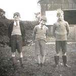 The three evacuees -Henry O’Hara, Joseph Pollard, and Thomas Sharps.