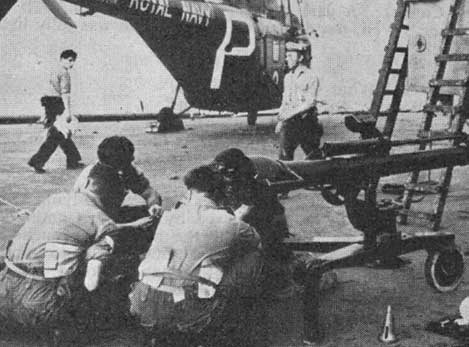 The Team on the flight deck