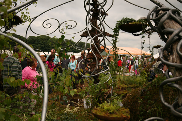 A garden at Tatton Park