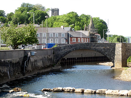 Newcastle Hill in Bridgend