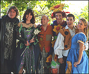 The cast of Jack and the Beanstalk 2008