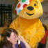 Pudsey motivates the volunteers!