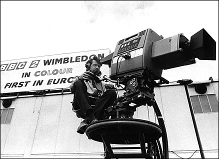 BBC camera, Wimbledon 1967