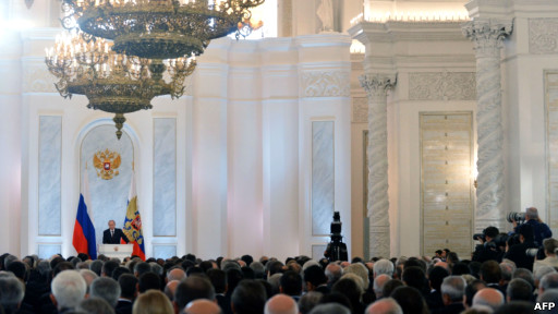 ولادیمیر پوتین، رئیس جمهوری روسیه