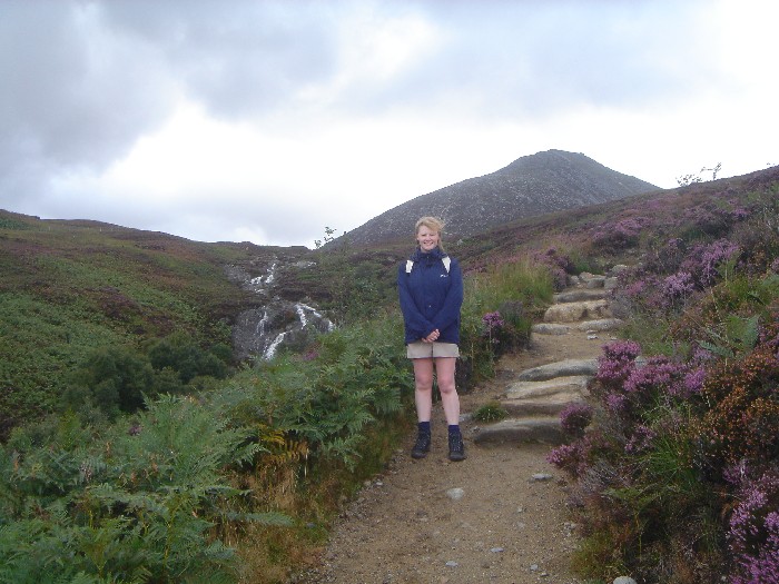 decent from Goat Fell