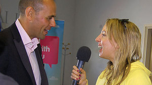 Sgwrs ffasiynol - Magi a Jason Mohammad, llywydd y dydd, ddydd Mawrth