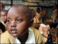 Dítě v Nairobi