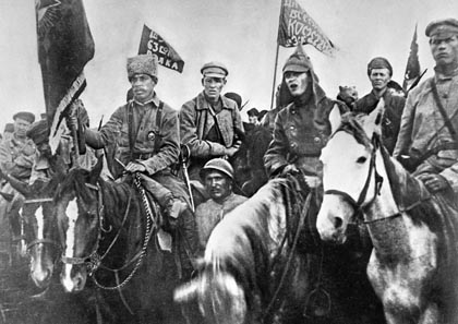 Red Army Cavalry on the Polish front, Sept 1920.