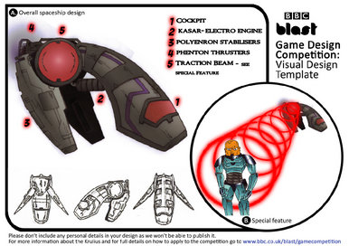 BBC Blast Krulius Spaceship Design