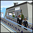Cena da fragata francesa no Second Life