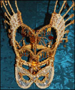 'Moulin Rouge' inspired mask.