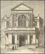 Theatre Royal in Exeter 1886