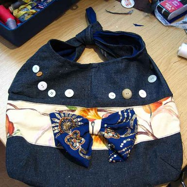 Denim bag