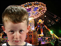 Boy at Goose Fair