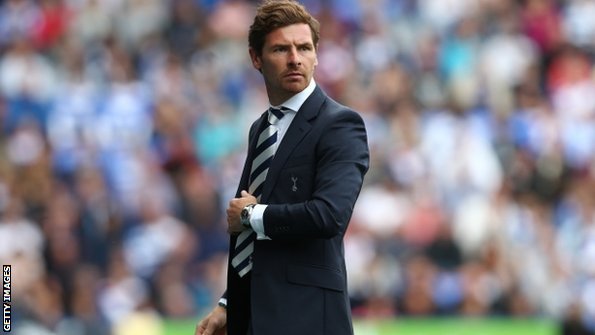 Villas-Boas sealed his first league win as Tottenham manager