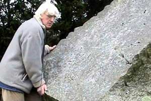 Arch Druid Ed Prynn has his own stone circle...