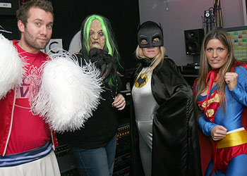 Edith's super team in costume