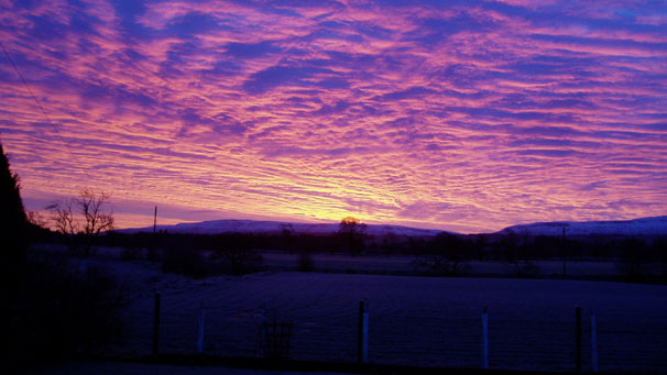 Sunset, Campsie Fells