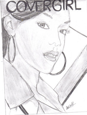 Rihanna as cover girl