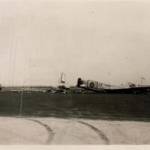 Stirling on the airfield at Lydda