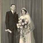 Me and my husband Bill on our wedding day, 7 October 1939
