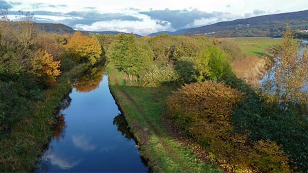 An autumnal view in Neath by Mike Davies