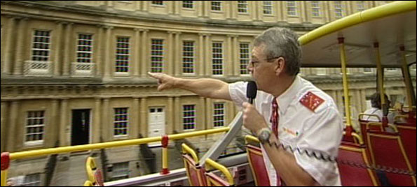 Bath's open top tour bus