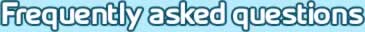 Frequently asked questions