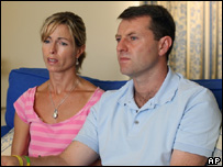 McCann parents being interviewed