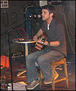 On stage at The Charlotte