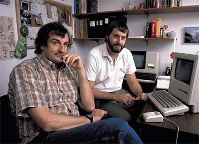 Douglas Adams and Steve Meretzky