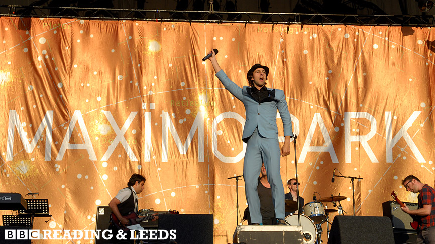 Maximo Park at Reading Festival
