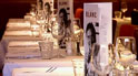 White linen table cloth