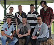 Finalists for the Model Young Farmer competition 2009