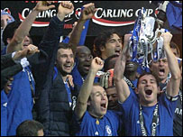 Chelsea ăn mừng