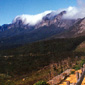 The road to Table Mountain ,where Adrian reached a speed of 46mph that day